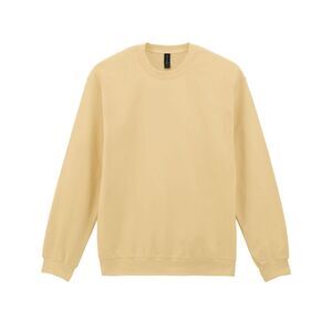 Gildan Unisex Adult Softstyle Fleece Midweight Pullover / Yellow Haze